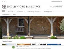 Tablet Screenshot of englishoakbuildings.com